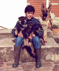 El criador con su 1� camada.